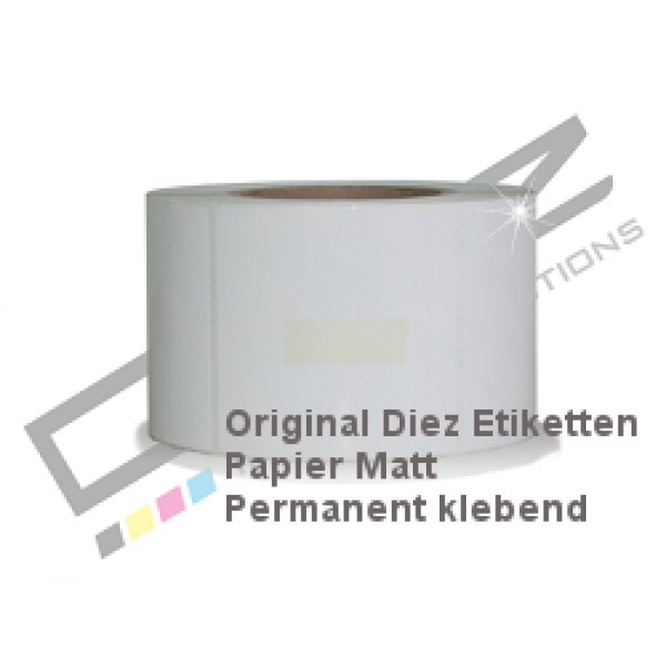 Inkjet Papier matt 75mm x 35mm für LX500ce, LX610e, C3500, C4000